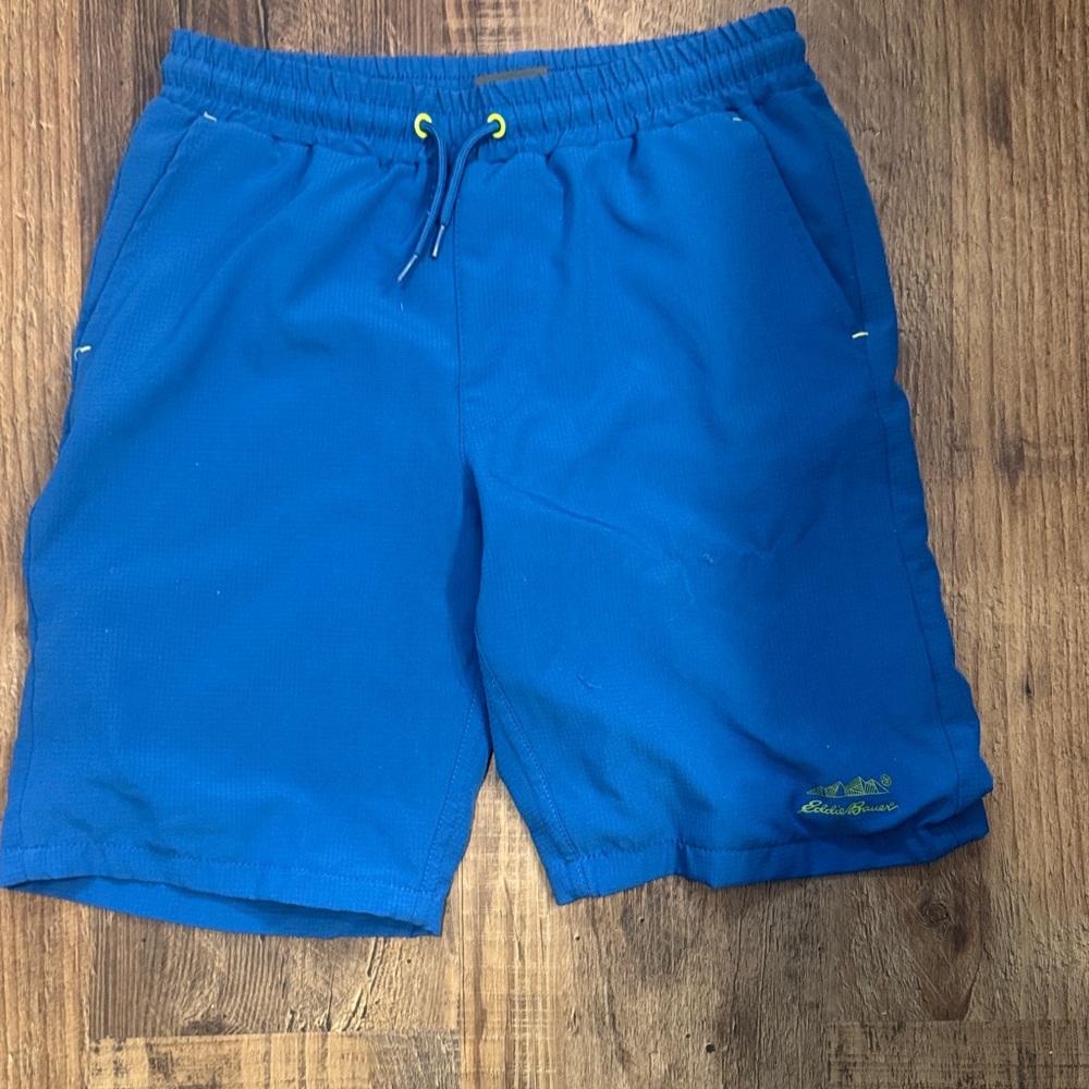 Blue Eddie Bauer Kids Swim Shorts